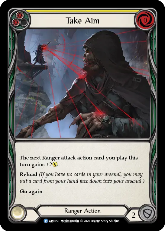 Take Aim — Arcane Rising - Unlimited — Rainbow Foil
