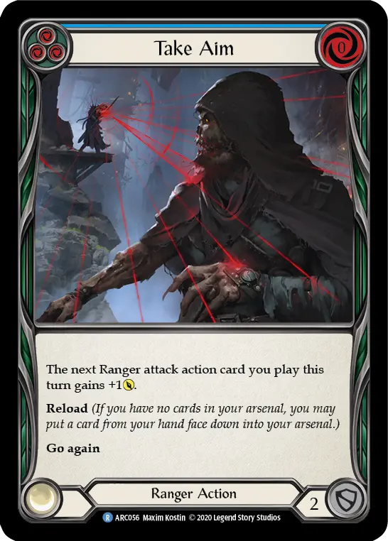 Take Aim — Arcane Rising - Unlimited — Rainbow Foil