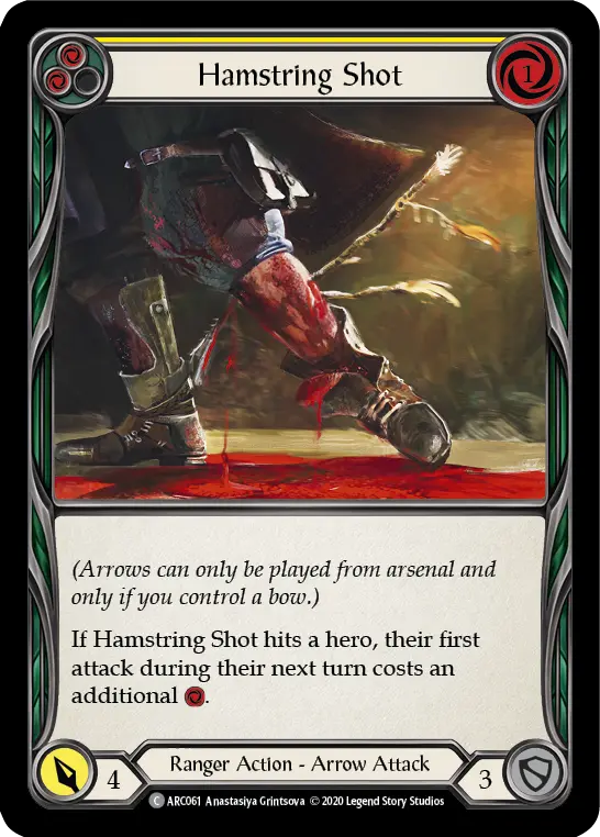 Hamstring Shot — Arcane Rising - Unlimited — Rainbow Foil