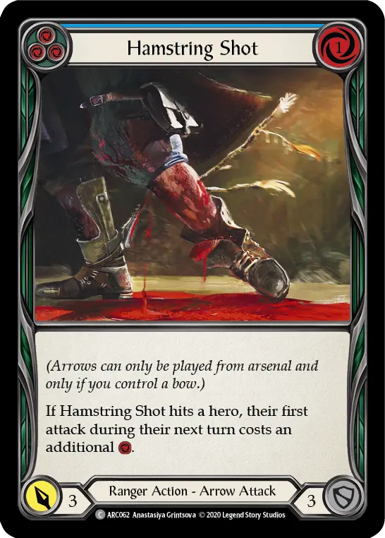 Hamstring Shot — Arcane Rising - Unlimited — Rainbow Foil