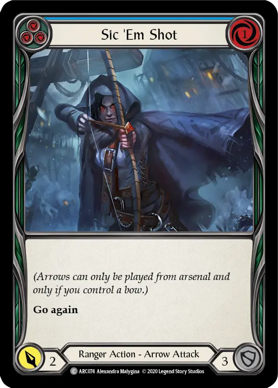 Sic 'Em Shot — Arcane Rising - Unlimited