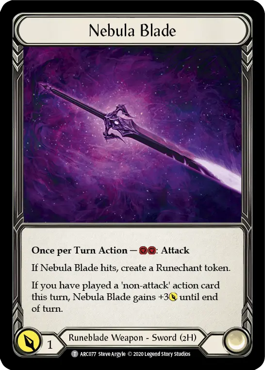 Nebula Blade — Arcane Rising - Unlimited