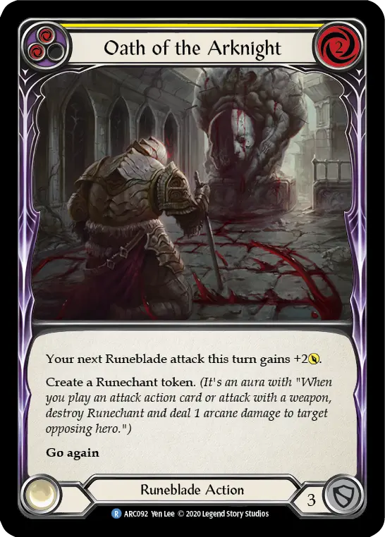 Oath of the Arknight — Arcane Rising - Unlimited