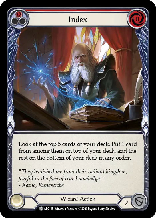 Index — Arcane Rising - Unlimited