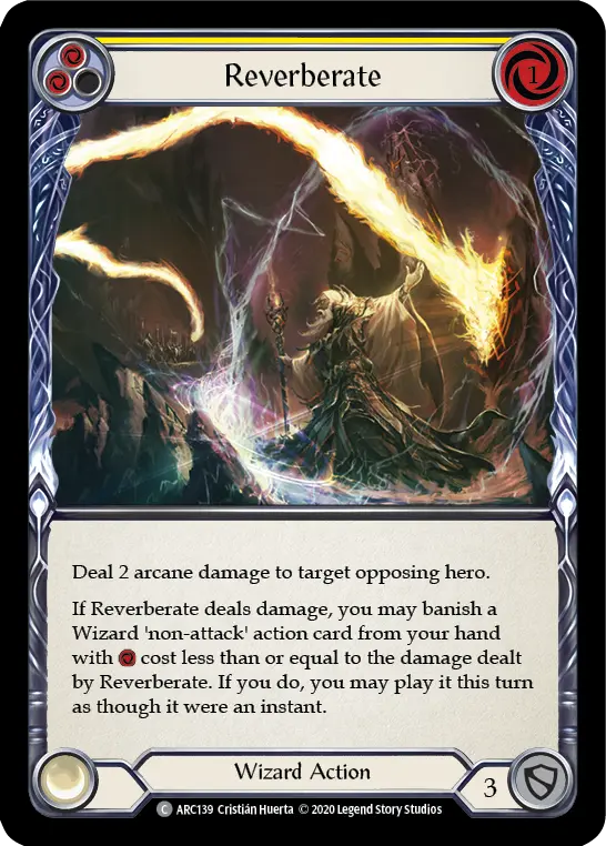 Reverberate — Arcane Rising - Unlimited — Rainbow Foil