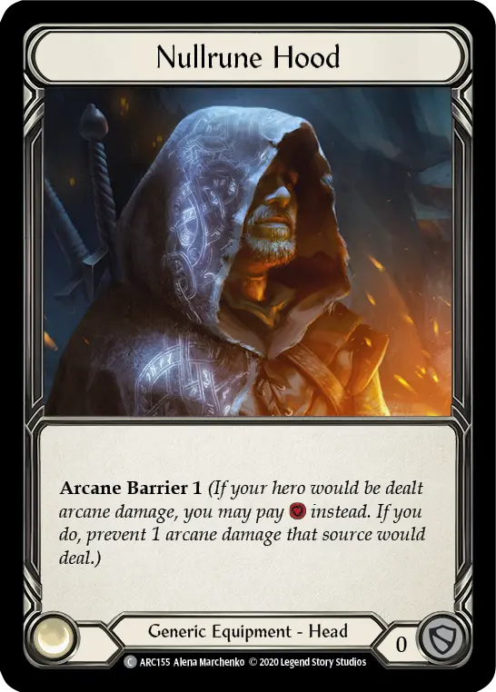 Nullrune Hood — Arcane Rising - Unlimited