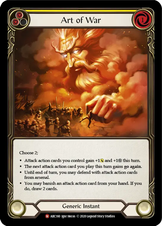 Art of War — Arcane Rising - Unlimited — Rainbow Foil