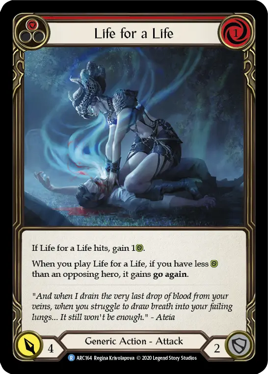 Life for a Life — Arcane Rising - Unlimited