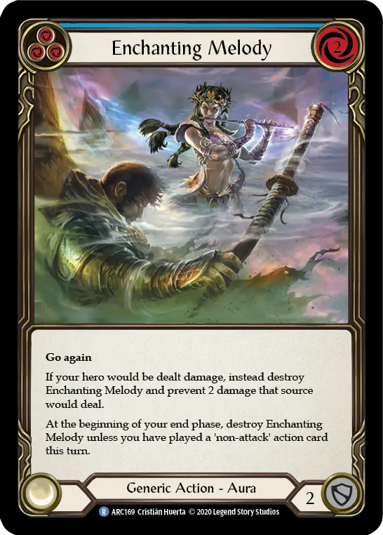 Enchanting Melody — Arcane Rising - Unlimited — Rainbow Foil