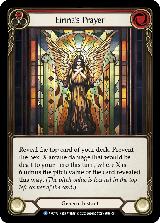 Eirina's Prayer — Arcane Rising - Unlimited — Rainbow Foil