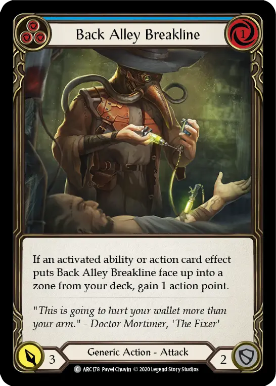 Back Alley Breakline — Arcane Rising - Unlimited