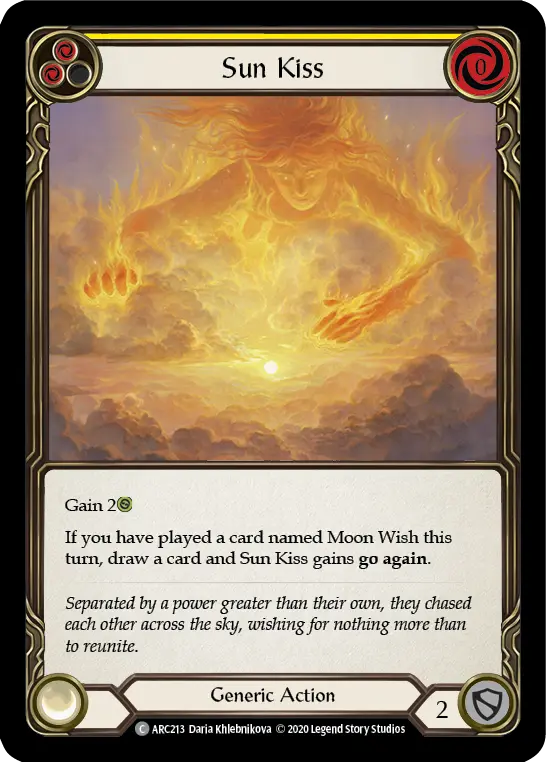 Sun Kiss — Arcane Rising - Unlimited — Rainbow Foil