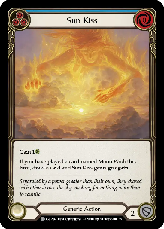 Sun Kiss — Arcane Rising - Unlimited — Rainbow Foil