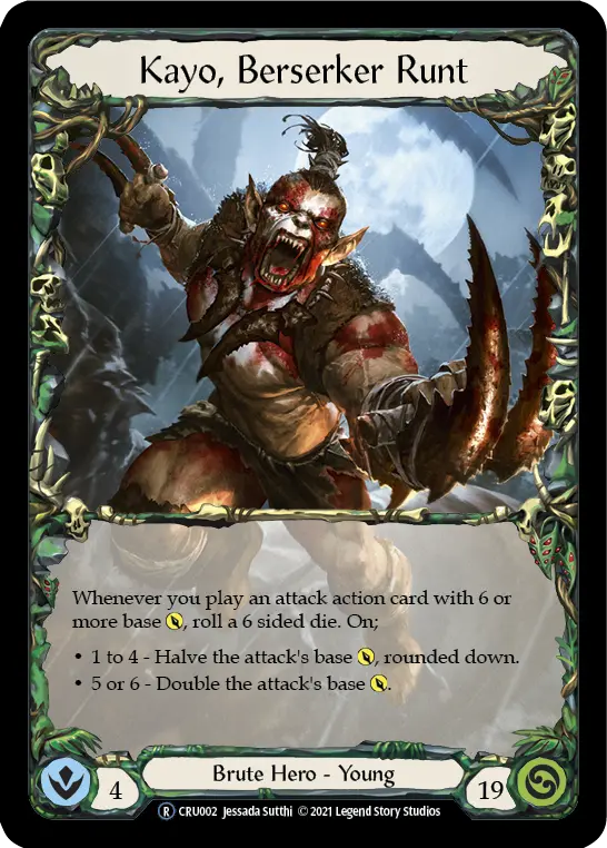 Kayo, Berserker Runt — Crucible of War - Unlimited — Extended Art