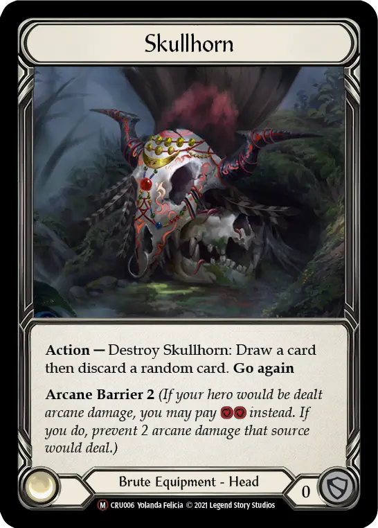 Skullhorn — Crucible of War - Unlimited — Rainbow Foil