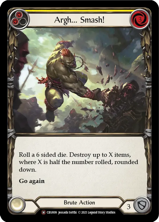 Argh... Smash! — Crucible of War - Unlimited — Rainbow Foil
