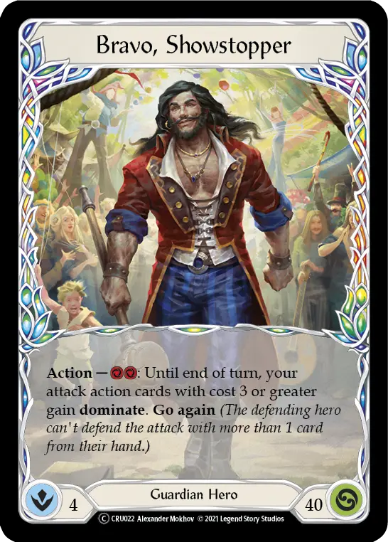 Bravo, Showstopper — Crucible of War - Unlimited — Extended Art