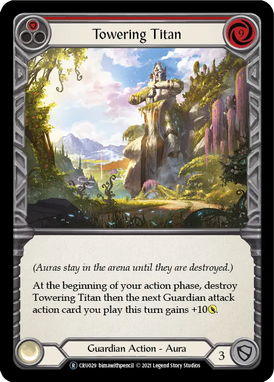Towering Titan — Crucible of War - Unlimited — Rainbow Foil