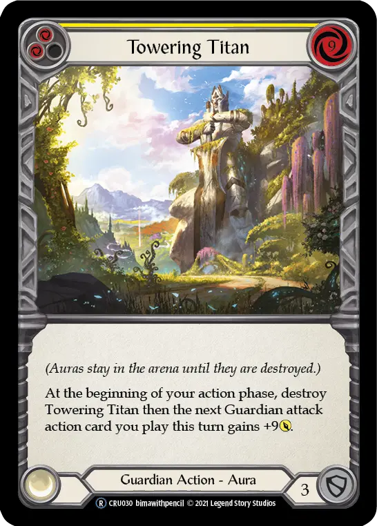 Towering Titan — Crucible of War - Unlimited — Rainbow Foil