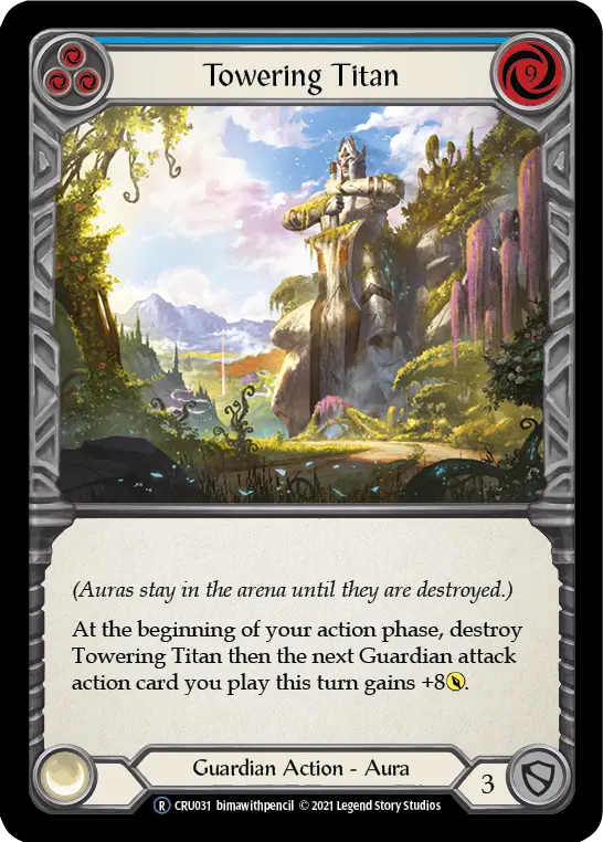 Towering Titan — Crucible of War - Unlimited — Rainbow Foil