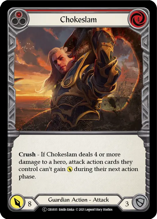 Chokeslam — Crucible of War - Unlimited — Rainbow Foil