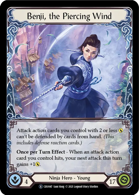Benji, the Piercing Wind — Crucible of War - Unlimited — Extended Art