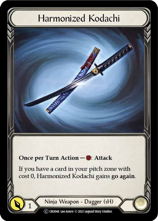 Harmonized Kodachi — Crucible of War - Unlimited