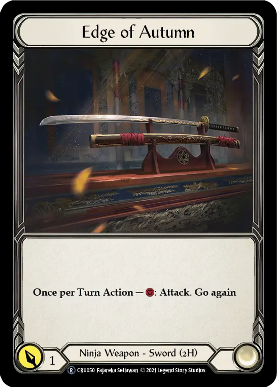 Edge of Autumn — Crucible of War - Unlimited — Rainbow Foil