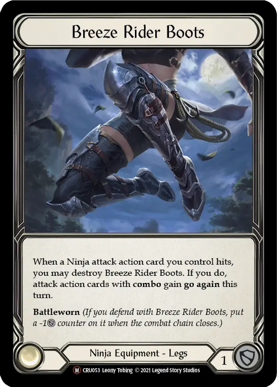 Breeze Rider Boots — Crucible of War - Unlimited — Rainbow Foil