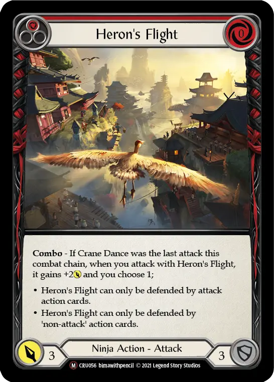Heron's Flight — Crucible of War - Unlimited — Rainbow Foil