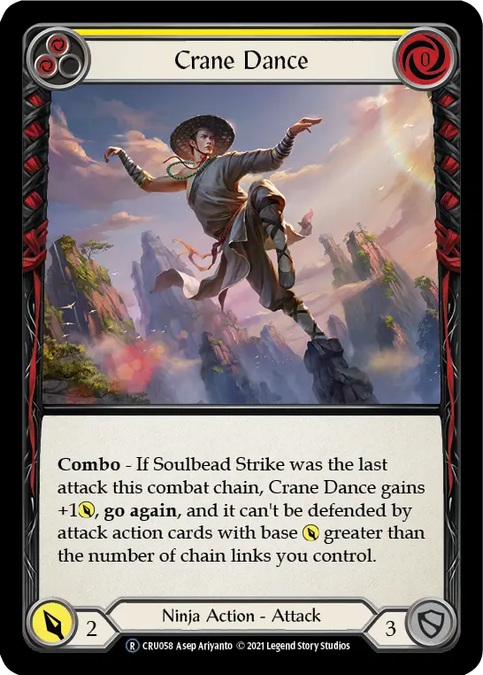 Crane Dance — Crucible of War - Unlimited — Rainbow Foil