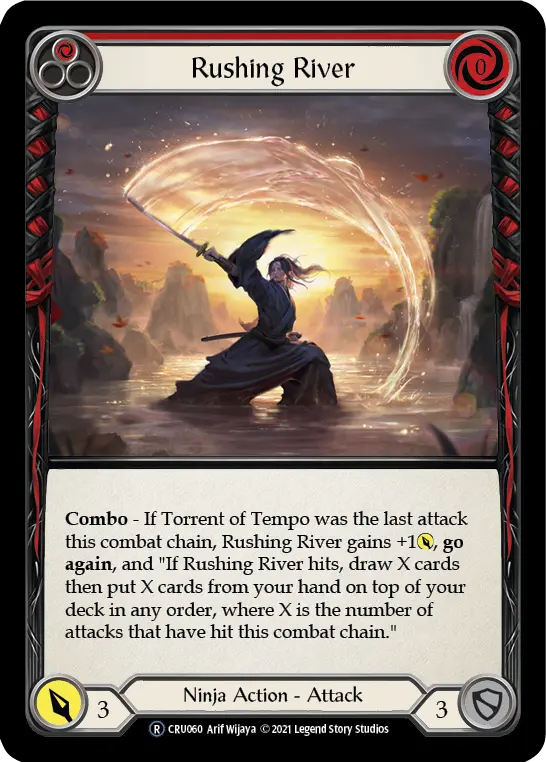 Rushing River — Crucible of War - Unlimited — Rainbow Foil