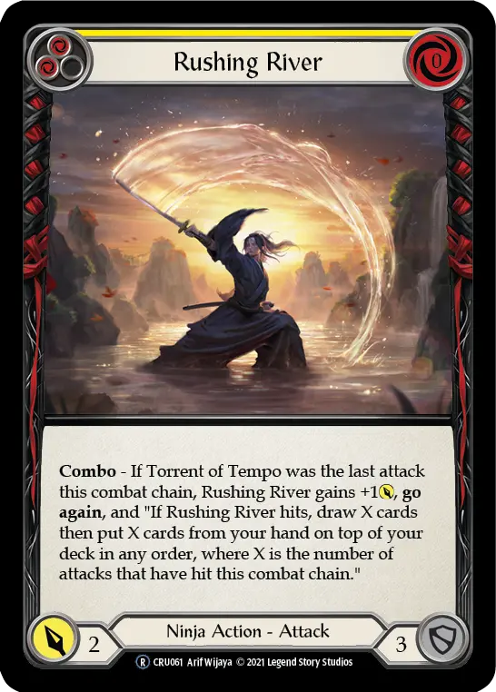 Rushing River — Crucible of War - Unlimited — Rainbow Foil