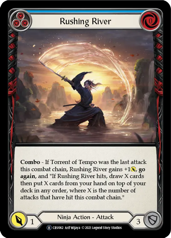Rushing River — Crucible of War - Unlimited — Rainbow Foil