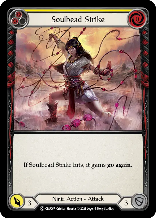 Soulbead Strike — Crucible of War - Unlimited — Rainbow Foil