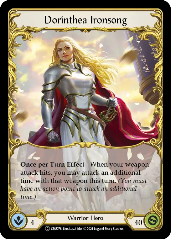 Dorinthea Ironsong — Crucible of War - Unlimited — Extended Art