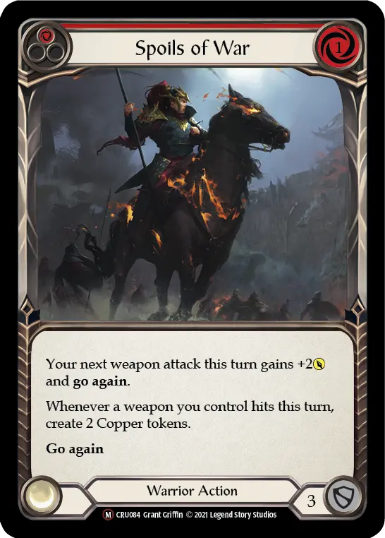 Spoils of War — Crucible of War - Unlimited — Rainbow Foil