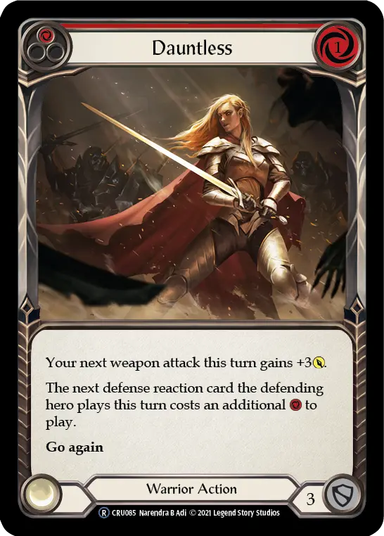 Dauntless — Crucible of War - Unlimited — Rainbow Foil