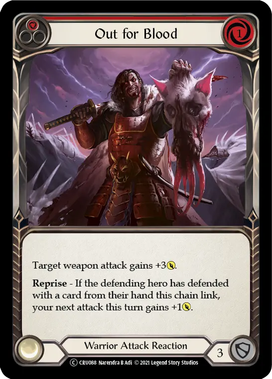Out for Blood — Crucible of War - Unlimited