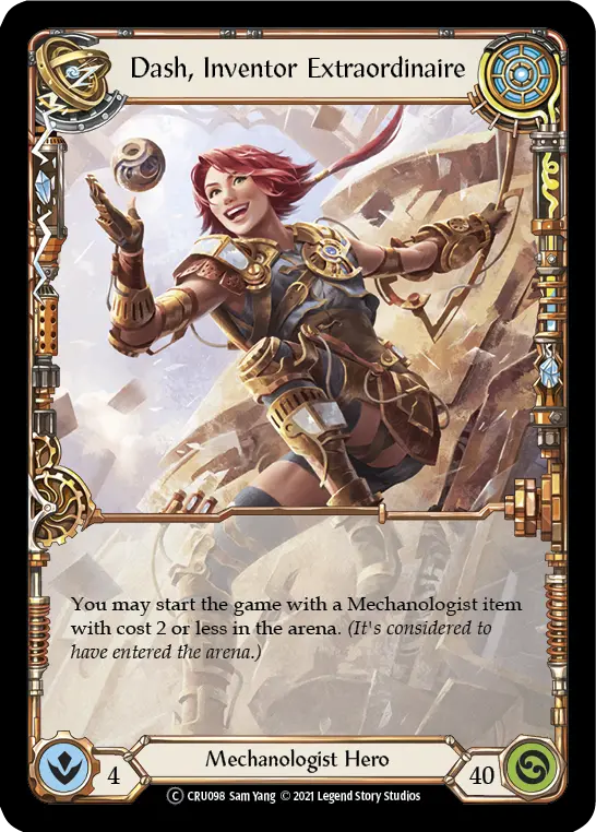 Dash, Inventor Extraordinaire — Crucible of War - Unlimited — Extended Art