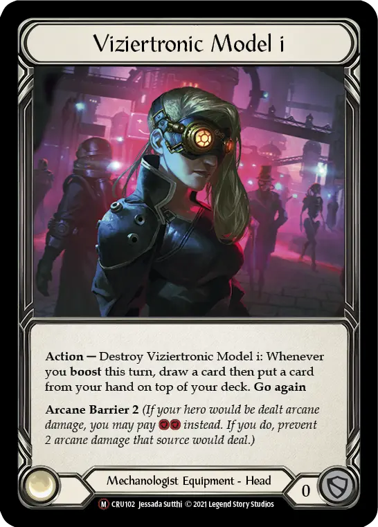 Viziertronic Model i — Crucible of War - Unlimited — Rainbow Foil