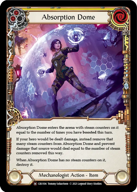Absorption Dome — Crucible of War - Unlimited — Rainbow Foil