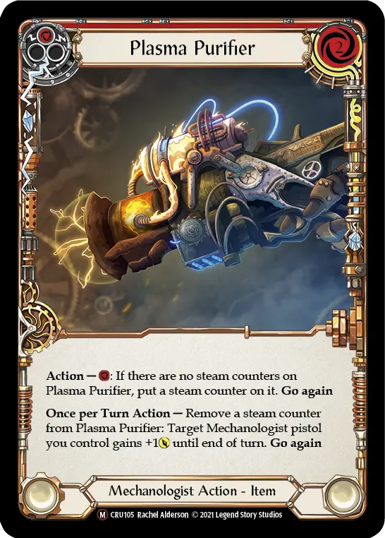 Plasma Purifier — Crucible of War - Unlimited — Rainbow Foil