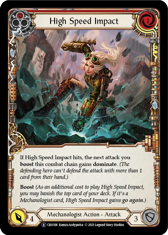 High Speed Impact — Crucible of War - Unlimited — Rainbow Foil