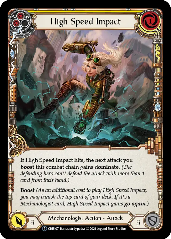 High Speed Impact — Crucible of War - Unlimited — Rainbow Foil