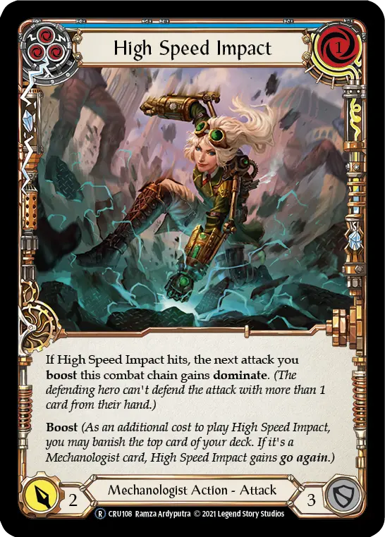 High Speed Impact — Crucible of War - Unlimited — Rainbow Foil