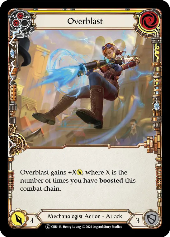 Overblast — Crucible of War - Unlimited — Rainbow Foil