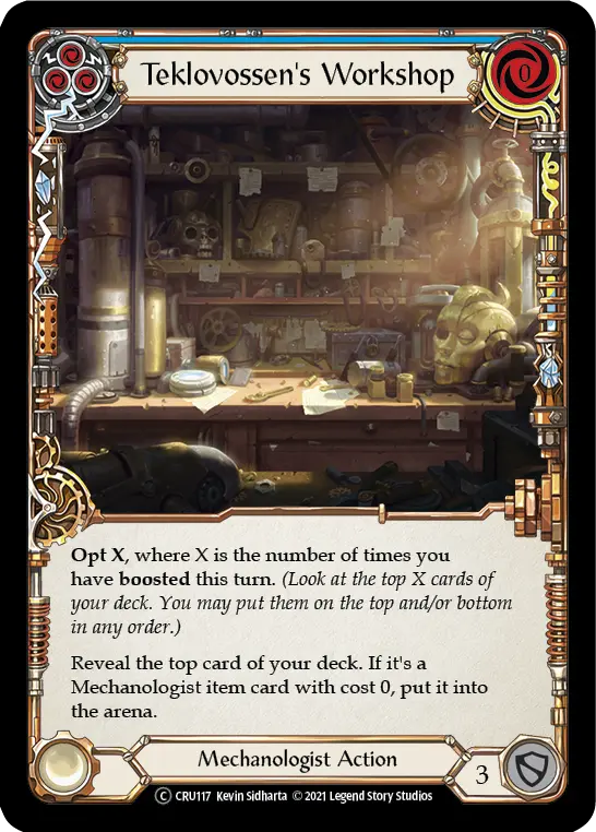 Teklovossen's Workshop — Crucible of War - Unlimited — Rainbow Foil