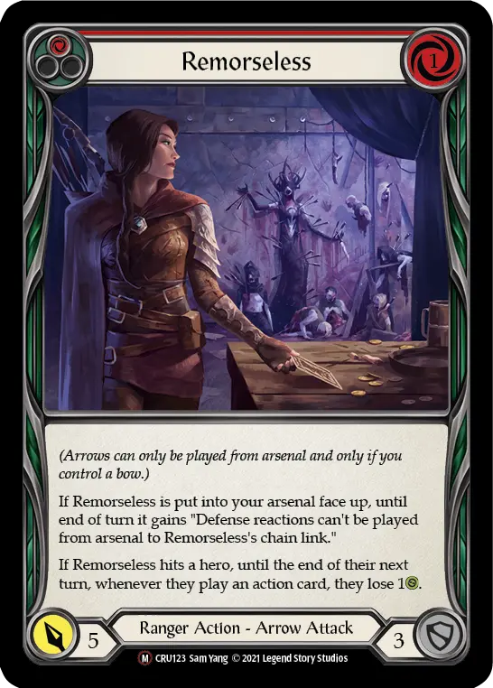 Remorseless — Crucible of War - Unlimited — Rainbow Foil