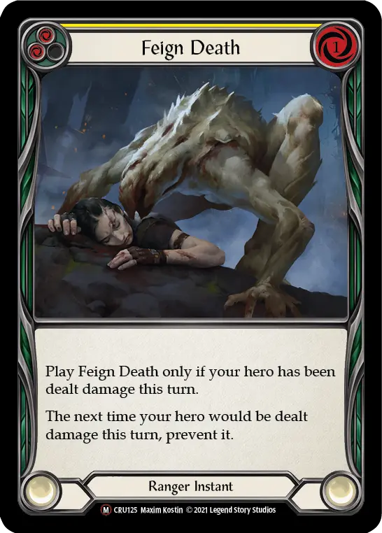 Feign Death — Crucible of War - Unlimited — Rainbow Foil